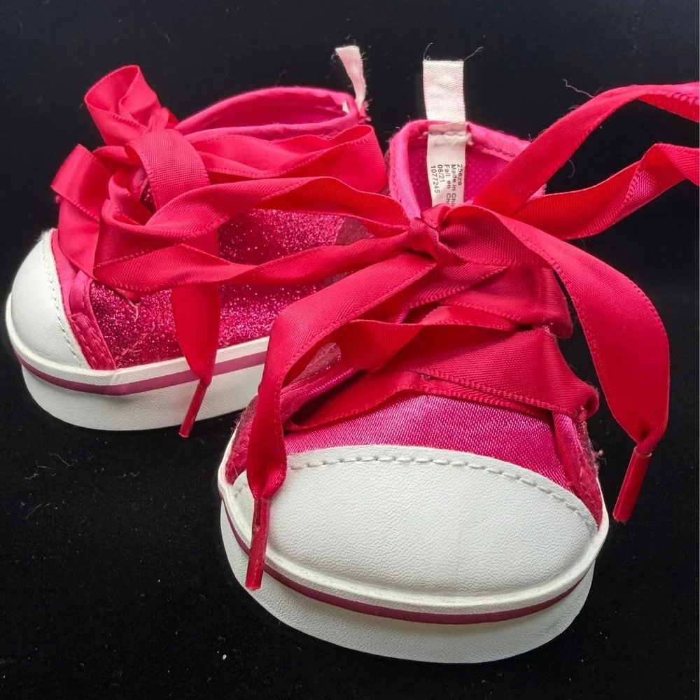 Build A Bear Birthday Outfit Clothes Lot Shirt Skirt Glitter Shoes Socks BABW